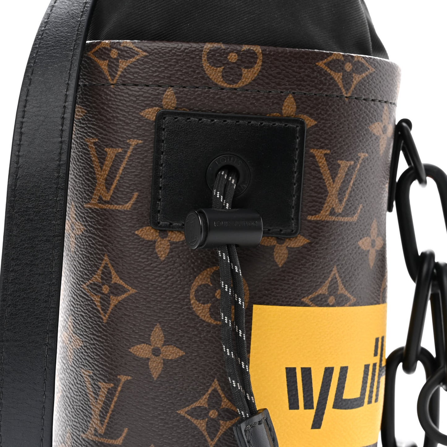 Monogram Chalk Nano Bag Marron