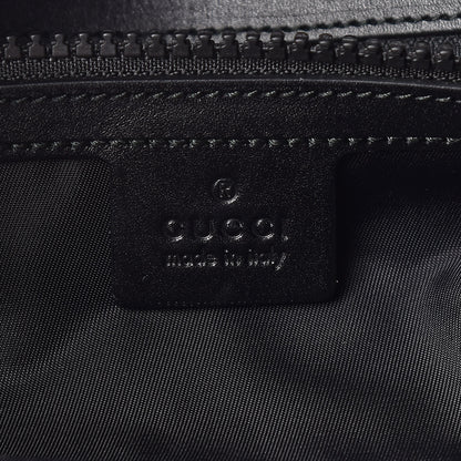 Gucci Technical Canvas Web Duffle Bag Black 6 of 11