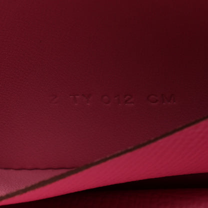 Hermes Epsom Constance Slim Wallet 5P Pink 8 of 9
