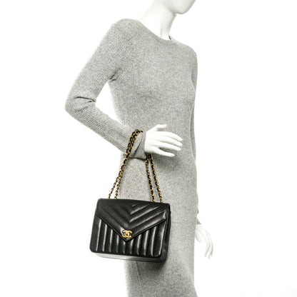 Chanel Caviar Quilted Small Single Flap Black 2 of 9