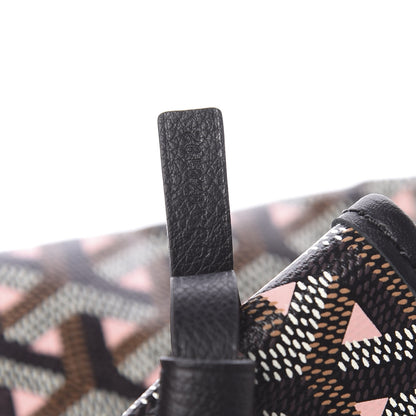 Goyard Goyardine Saint Louis Claire Voie PM Black Rose Pink 7 of 11