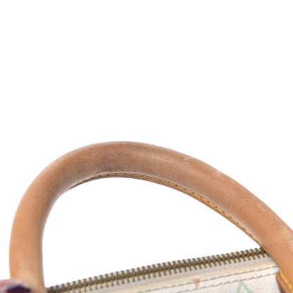 Louis Vuitton Monogram Multicolor Speedy 30 White 9 of 19