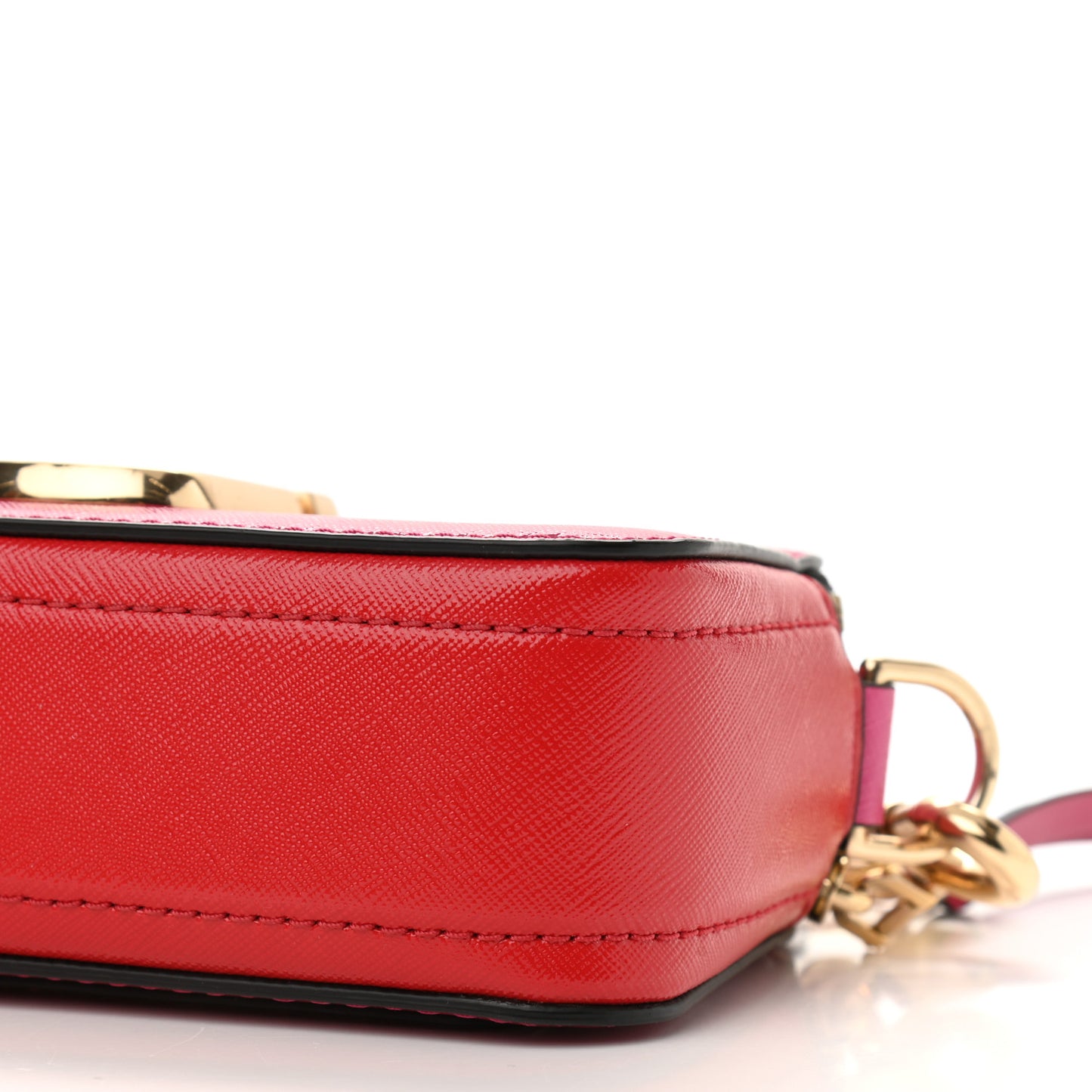 Saffiano Small Snapshot Camera Bag Hibiscus Multicolor