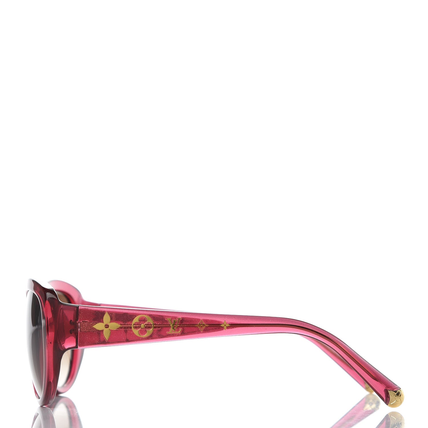 Louis Vuitton Obsession Cat Eye Sunglasses Z0626W Glitter Fuchsia 3 of 5