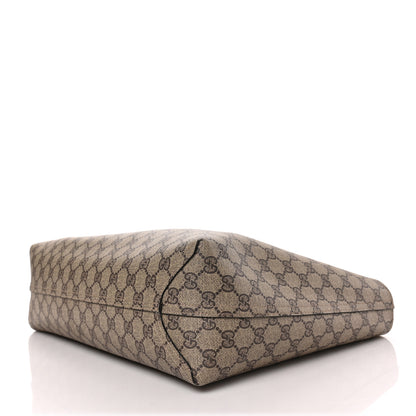 Gucci Calfskin GG Supreme Monogram Medium Reversible Tote Black 8 of 9