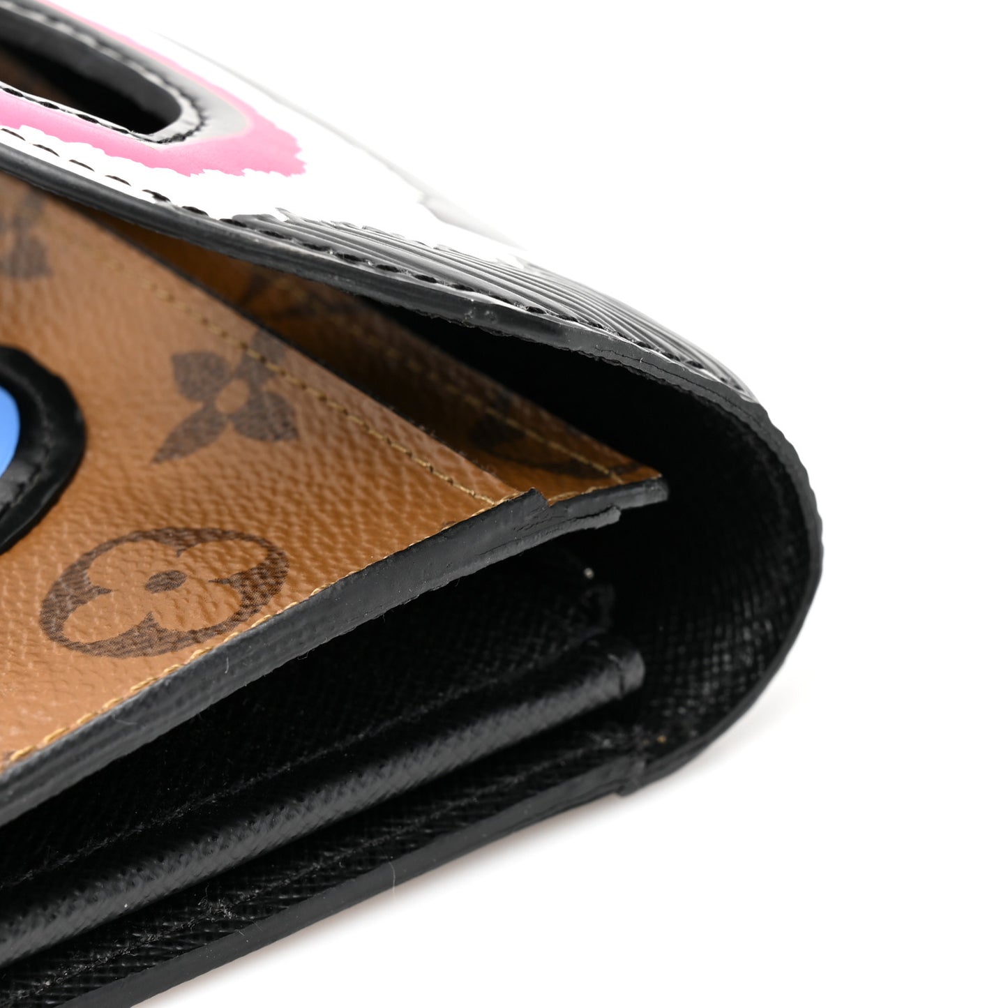 Reverse Monogram Kabuki Sarah Wallet
