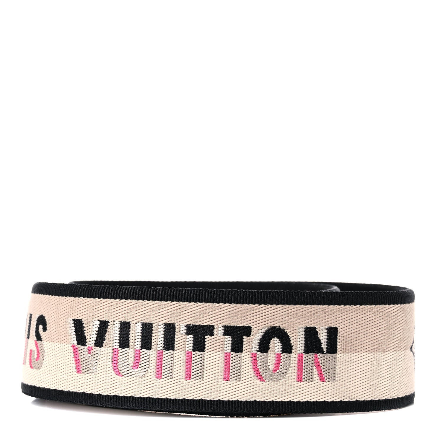 Louis Vuitton Jacquard Speedy Bandouliere 20 Shoulder Strap Black 2 of 5