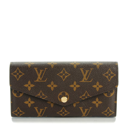 Louis Vuitton Monogram Sarah Wallet NM 1 of 7