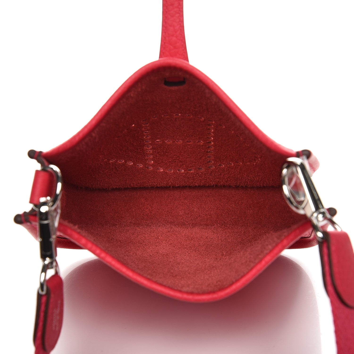 Hermes Taurillon Clemence Evelyne TPM Rose Extreme 3 of 7
