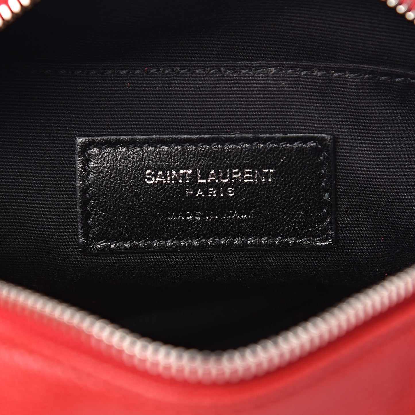 Lambskin Monogram Lou Belt Bag 85 Red