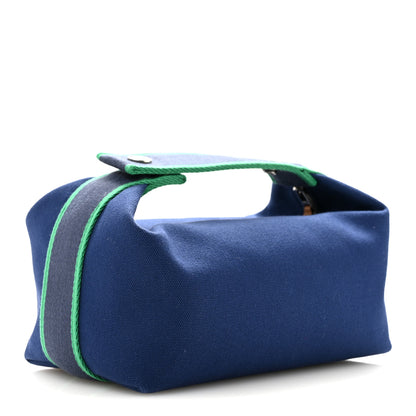 Hermes Canvas Small Bride-A-Brac Pouch Marine 3 of 6