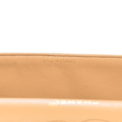 Chanel Lambskin Quilted Medium Double Flap Beige 6 of 14
