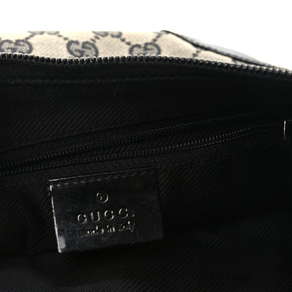 Gucci Monogram Patent Small Hobo  Black 6 of 10