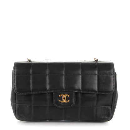 Chanel Lambskin Quilted Mini Chocolate Bar Flap Black 1 of 7