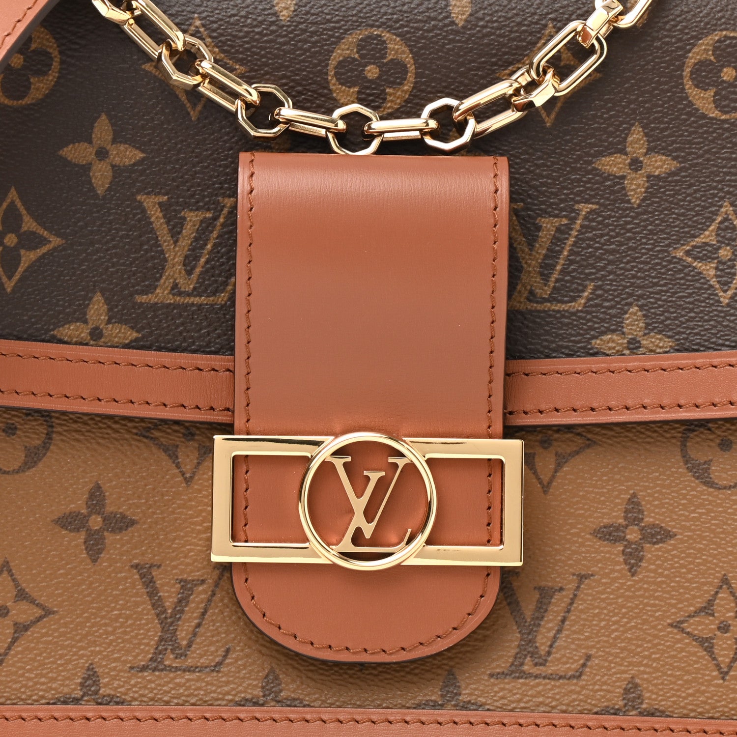 Louis Vuitton Reverse Monogram Dauphine MM 7 of 10