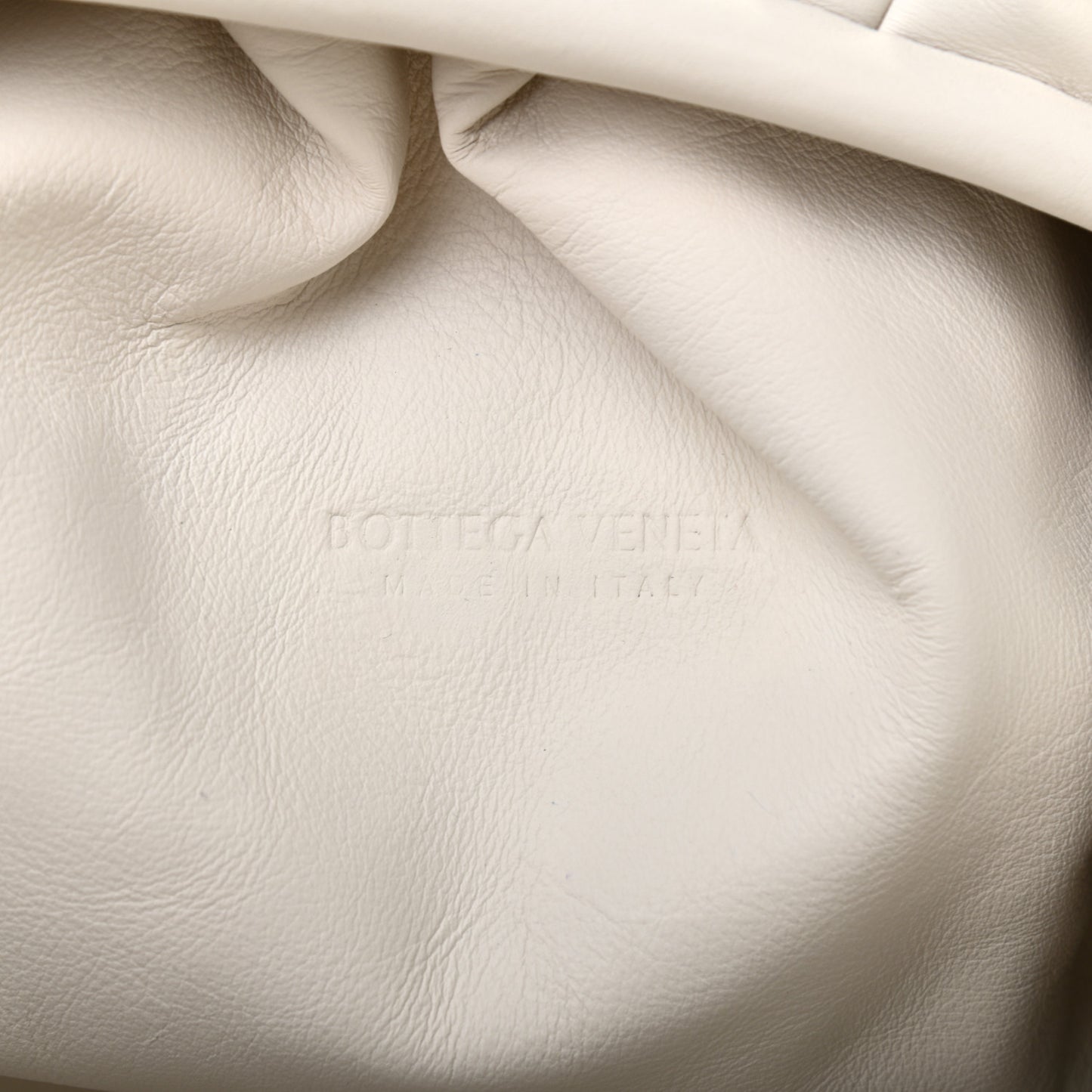 Smooth Butter Calf The Pouch Oversized Clutch Mist