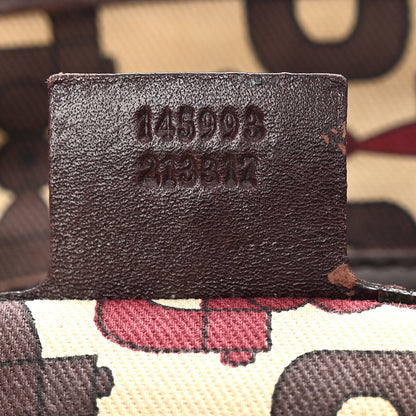 Gucci Guccissima Large Punch Tote Chocolate Brown 7 of 11