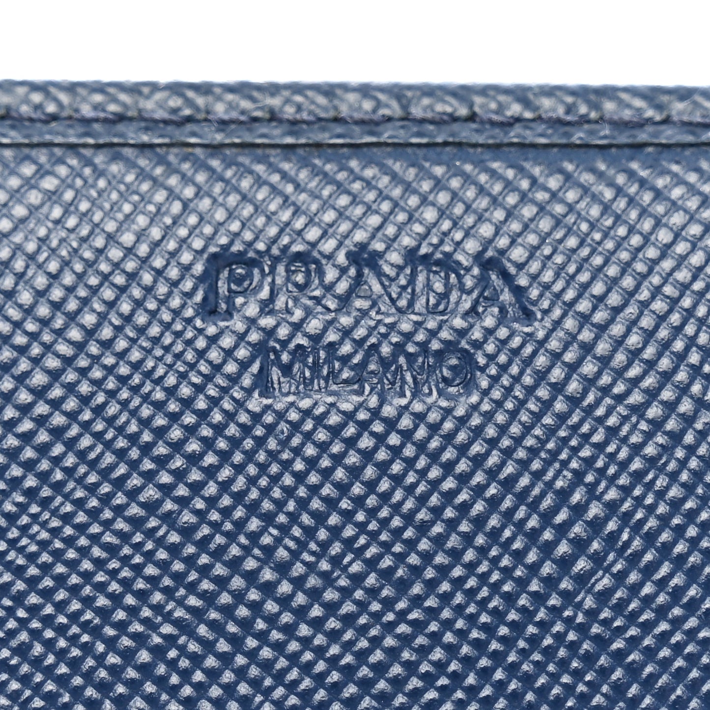 Saffiano Metal Continental Flap Wallet Bleuette