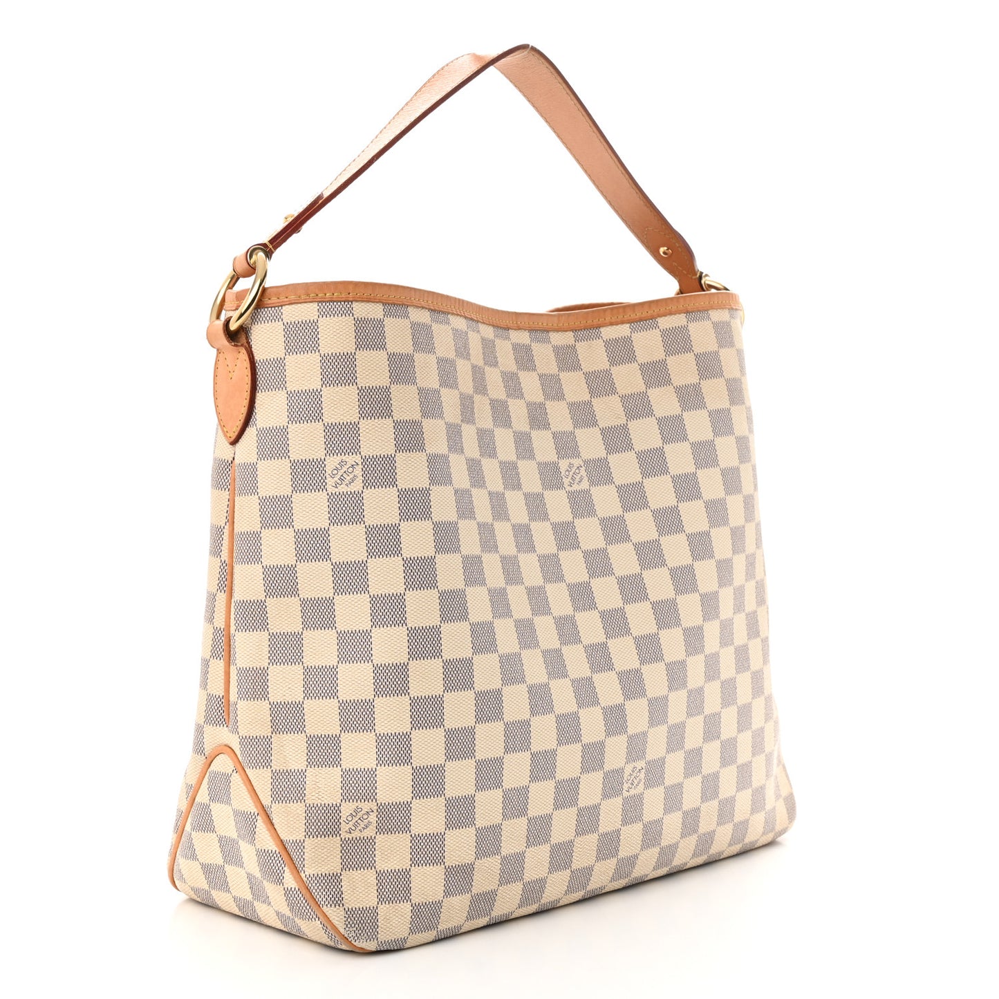 Damier Azur Delightful MM Rose Ballerine