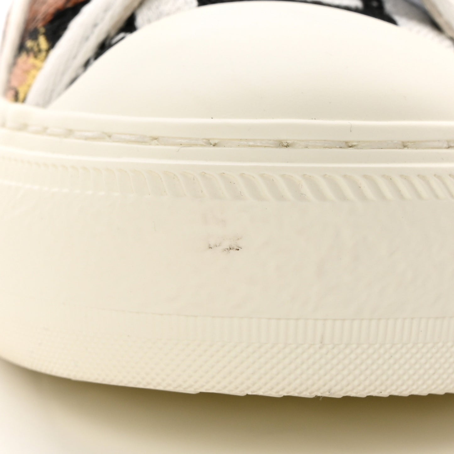 Canvas Jardin Botanique Embroidered Womens Walk'N'Dior Low Top Sneakers 39.5 Black Multicolor