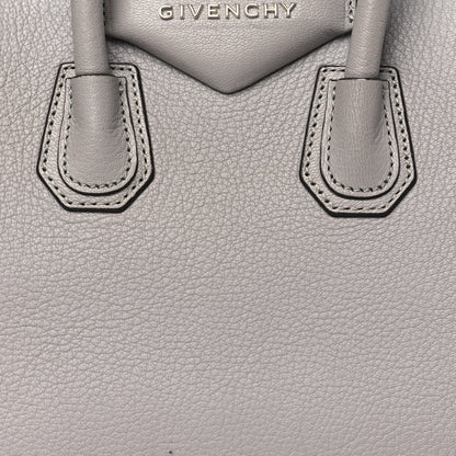 Givenchy Sugar Goatskin Mini Antigona Pearl Grey 8 of 11