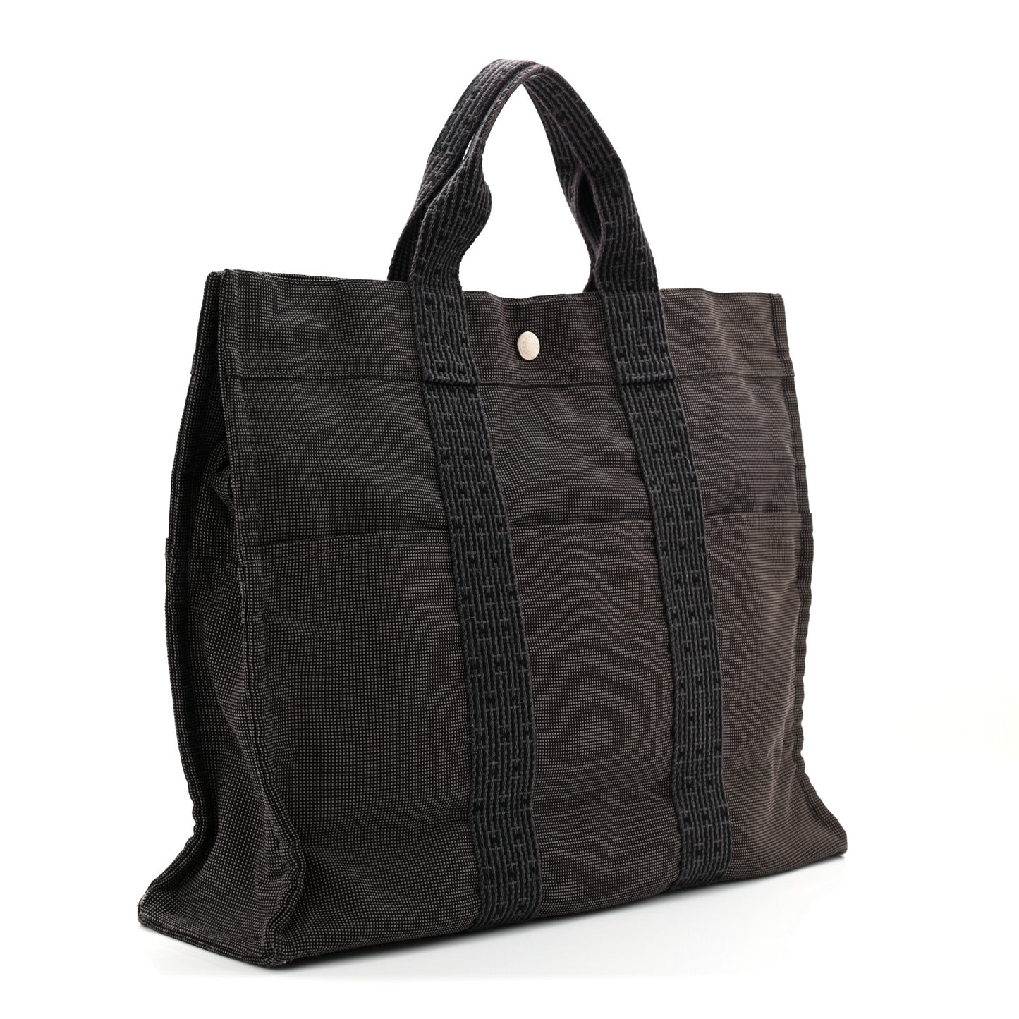 Canvas Herline MM Tote Grey