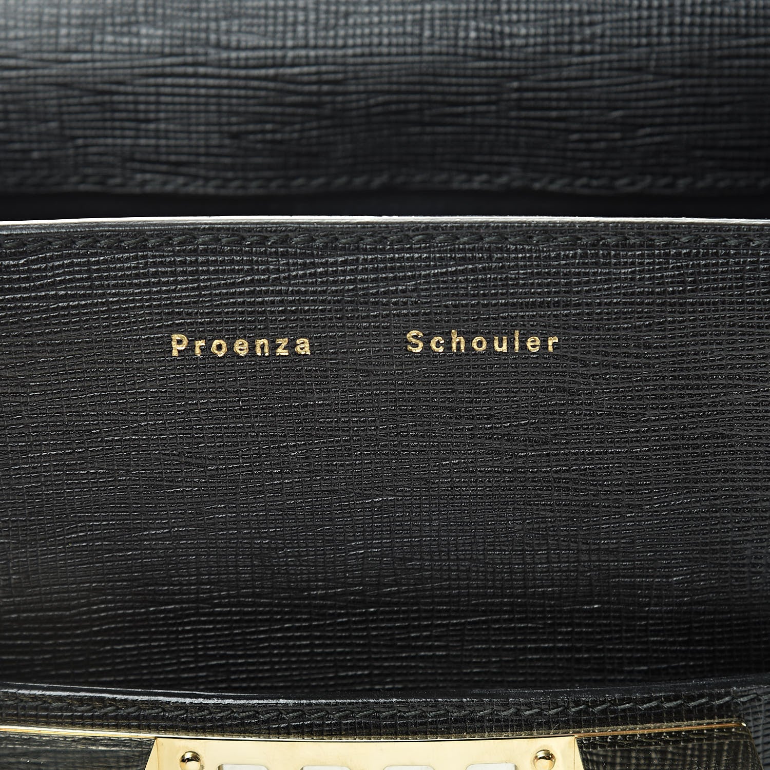 Proenza Schouler Linosa Calfskin Tiny PS11 Classic Shoulder Bag Black 6 of 12