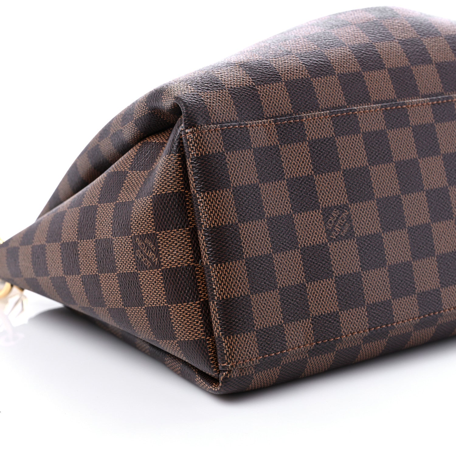 Louis Vuitton Damier Ebene Odeon Tote MM Black 7 of 9