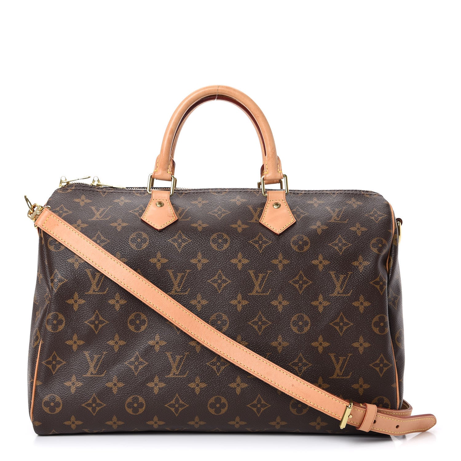 Louis Vuitton Monogram Speedy Bandouliere 35 1 of 9