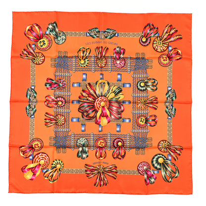 Hermes Silk Les Rubans Du Cheval Scarf 90 1 of 3