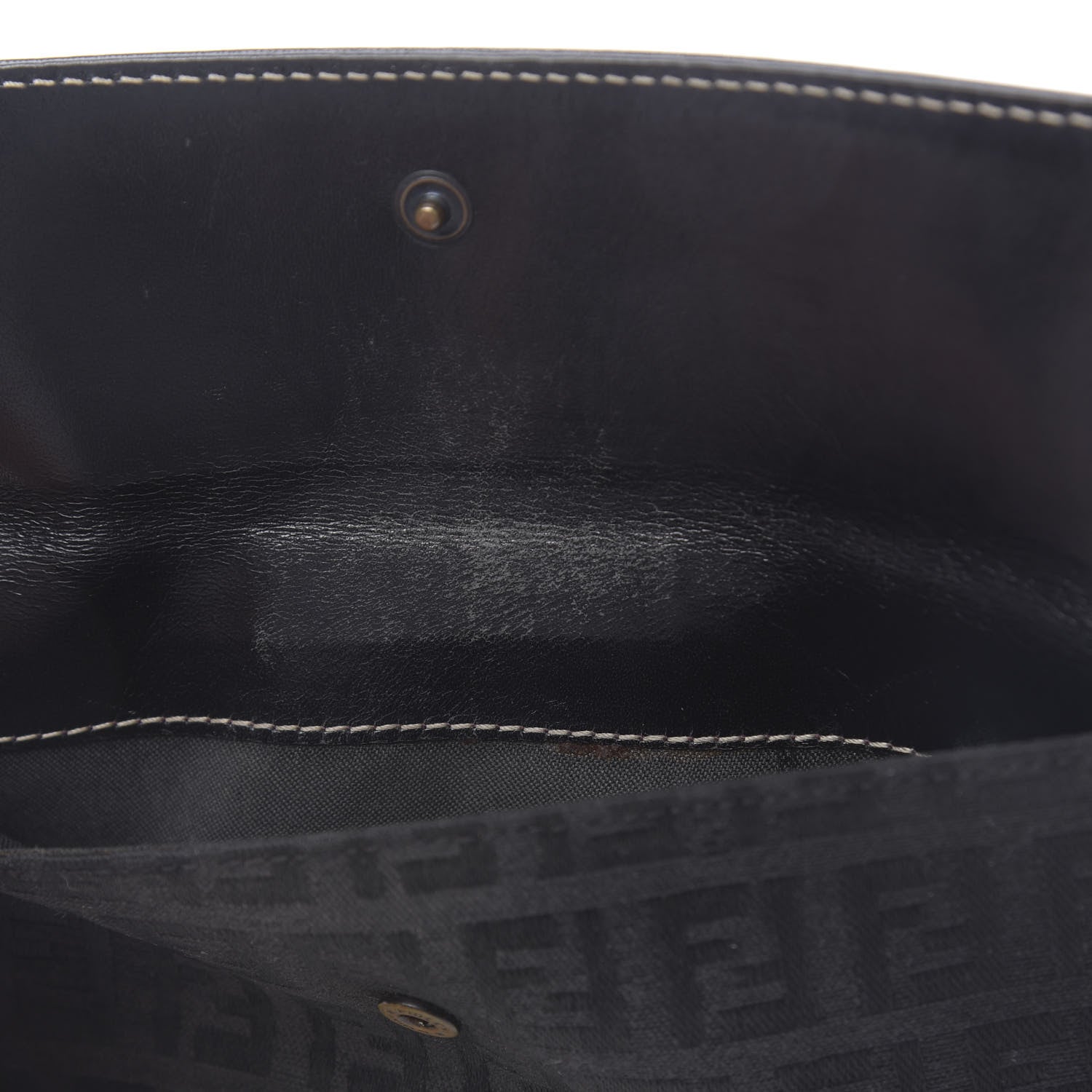 Fendi Zucchino Long Wallet Black 15 of 15