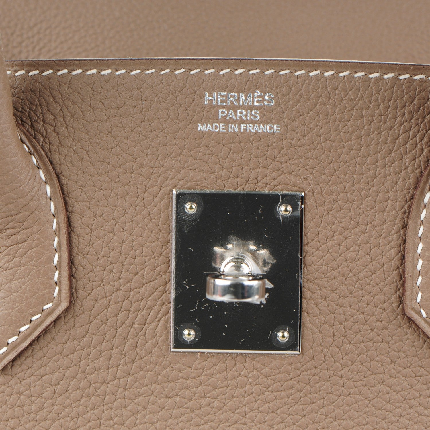 Hermes Togo Birkin 30 Etoupe 9 of 26