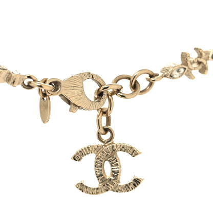 Chanel Crystal CC Short Necklace Gold 4 of 5