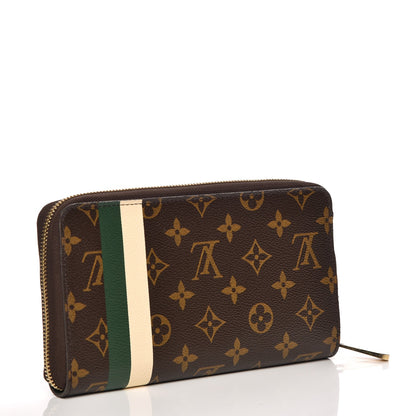 Louis Vuitton Monogram Groom Zippy Organizer Wallet Green 3 of 7