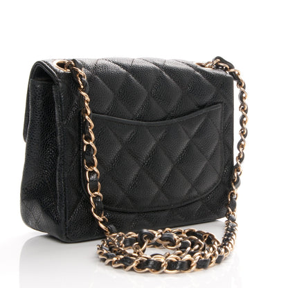 Chanel Caviar Quilted Mini Square Flap Black 3 of 7