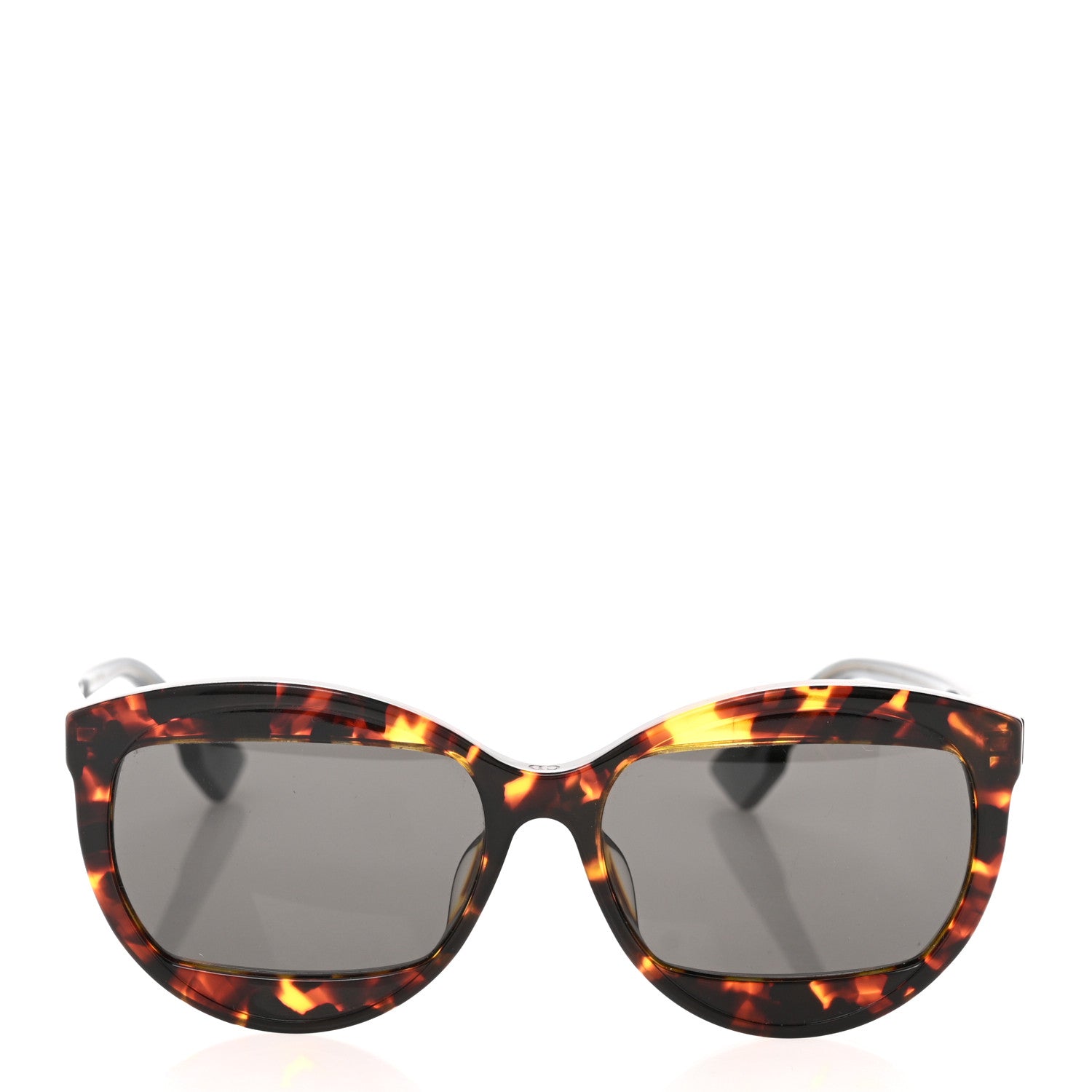 Christian Dior Acetate Mania 2 Round Sunglasses Tortoise 2 of 10