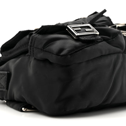 Fendi Econyl Cuoio Romano Multipocket Baguette Black 8 of 9