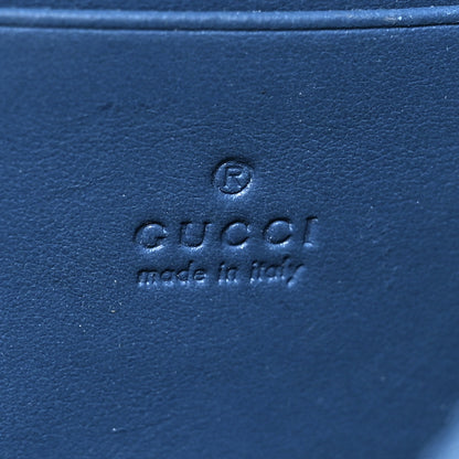 Gucci GG Supreme Monogram Blooms Mini Dionysus Chain Wallet Beige Blue Navy Vintage Blue 10 of 16