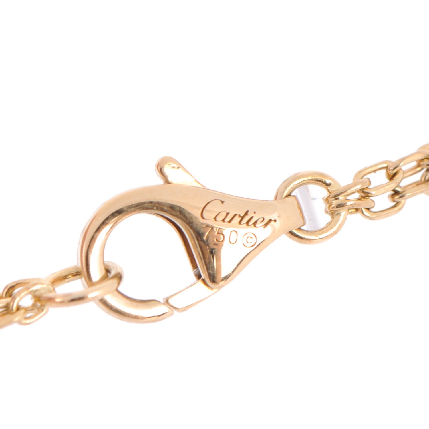 Cartier 18K Yellow Gold Diamond LOVE Bracelet 4 of 4