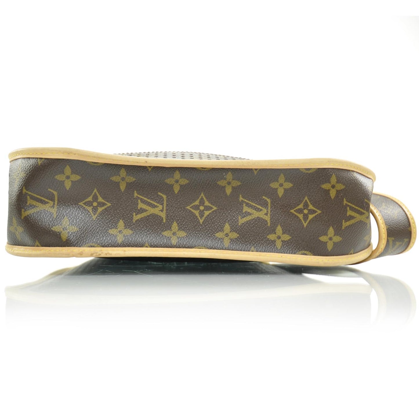 Monogram Perforated Musette Green