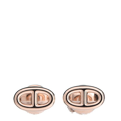 Hermes 18K Rose Gold TPM Farandole Stud Earrings 1 of 4