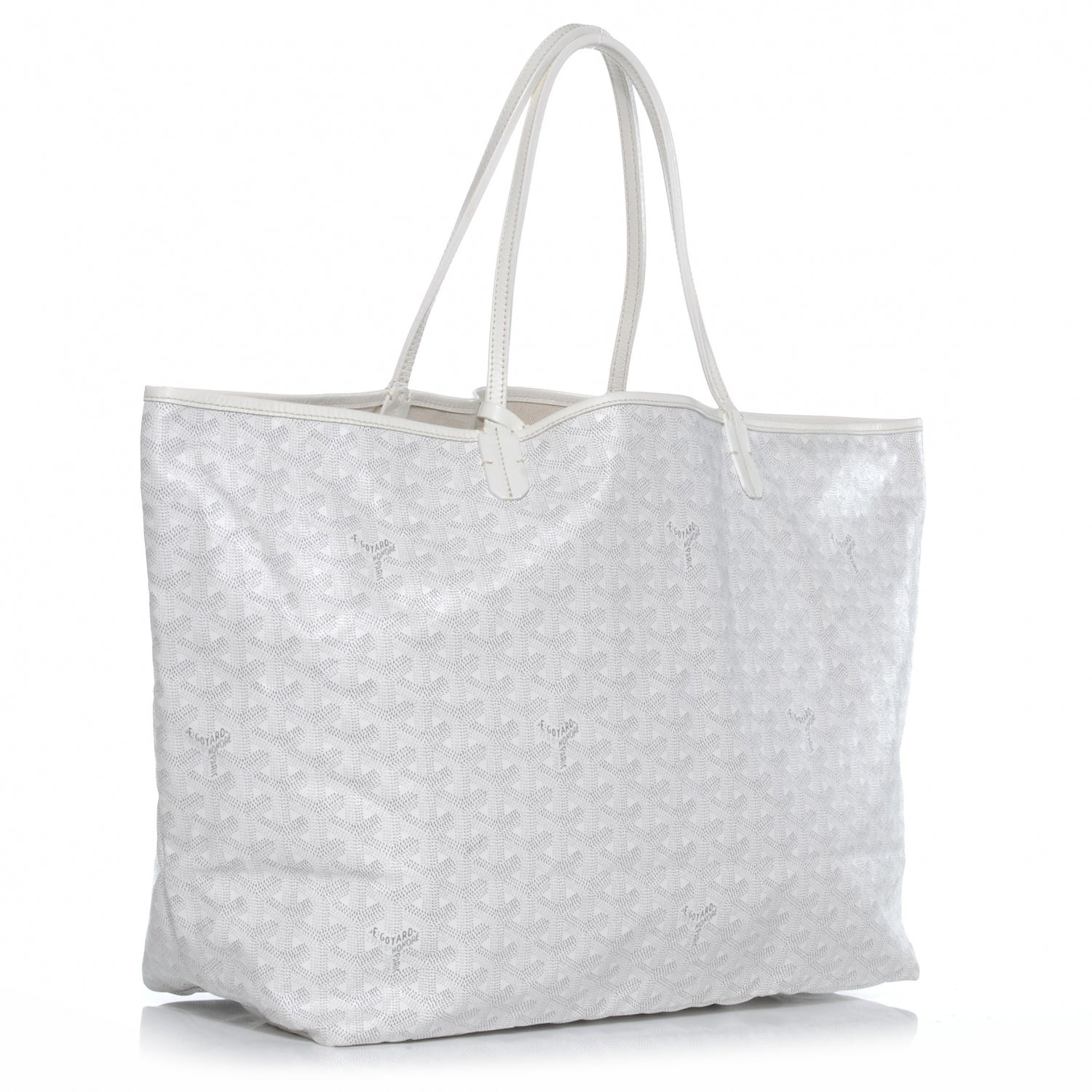 Goyard Goyardine Saint Louis GM White 3 of 9