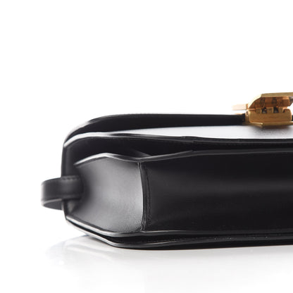 Celine Box Calfskin Medium Classic Box Flap Bag Black 7 of 9