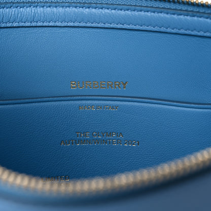 Burberry Lambskin Small Olympia Chain Shoulder Bag Pale Blue 6 of 13