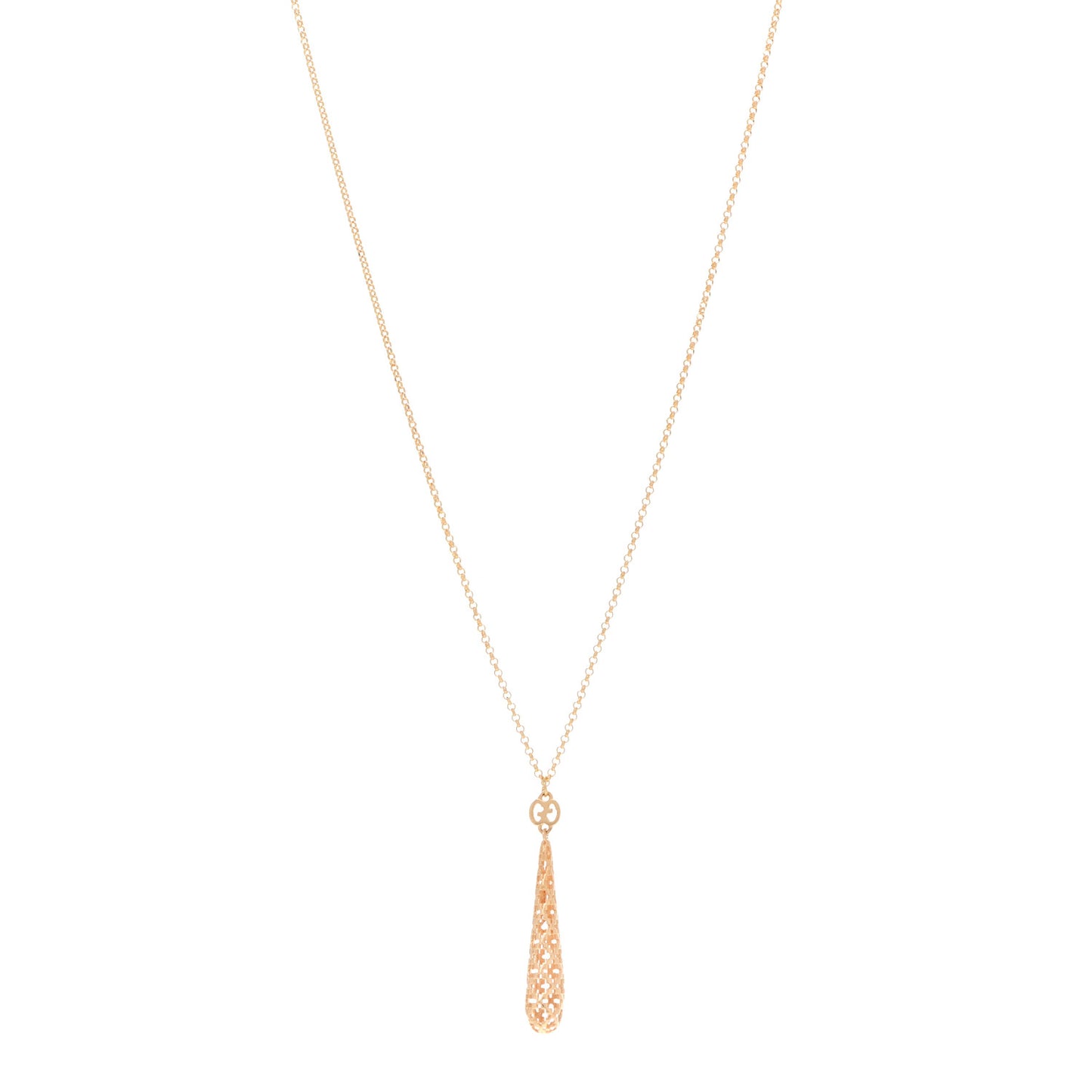18K Yellow Gold Diamantissima Pendant Necklace