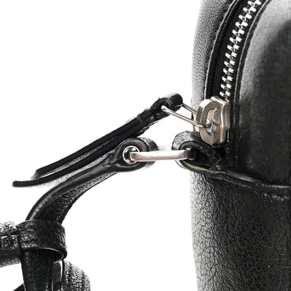 Saint Laurent Raffia Canvas Monogram Lou Camera Bag Black 14 of 15