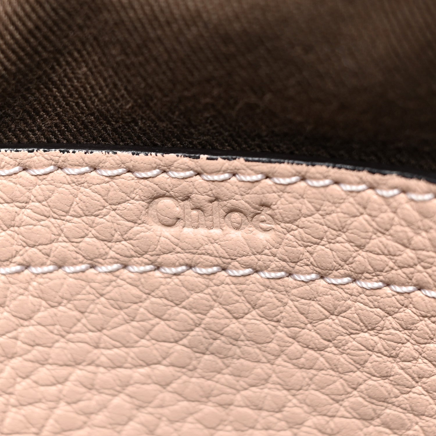 Chloe Calfskin Medium Marcie Round Crossbody Bag Blush Nude 5 of 13