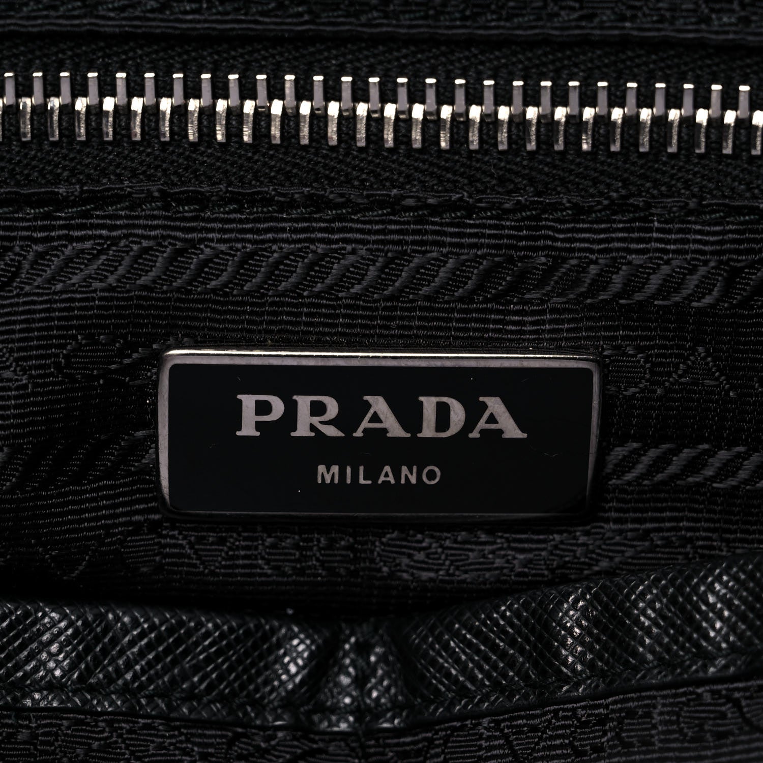 Prada Nylon Vela Baby Bag Black 11 of 21