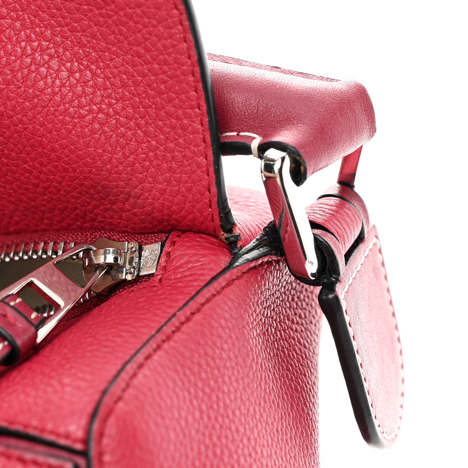 Loewe Calfskin Medium Puzzle Bag Rouge 14 of 18