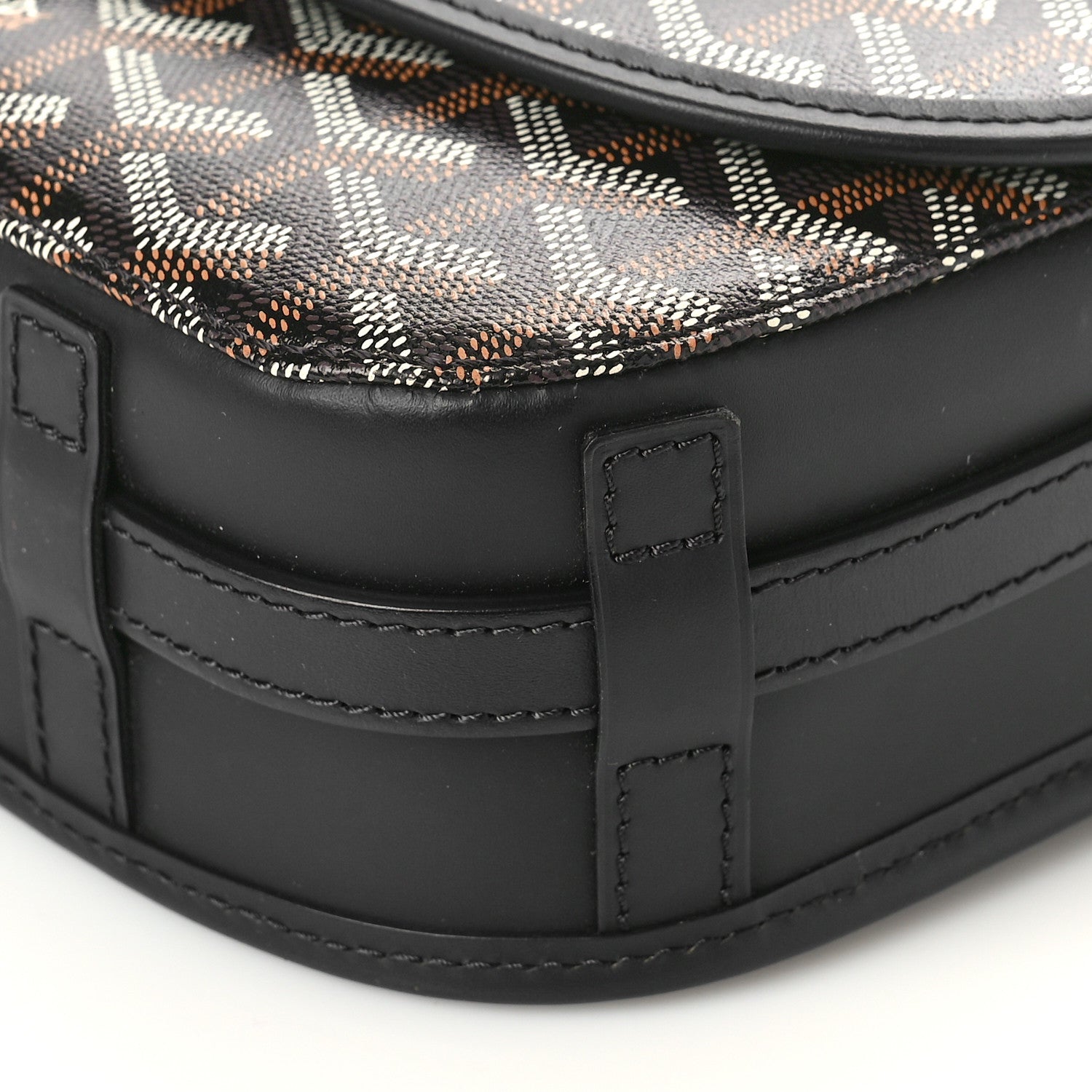 Goyard Goyardine Belvedere II PM Messenger Bag Black 8 of 8